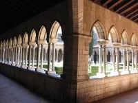 Arles sur Tech, Abbaye Ste Marie, Cloitre du monastere benedictin